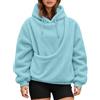Generic Felpa con Cappuccio Donna Manica Lunga Felpe Hoodie Porta Gatto Cane Oversize Sportiva con Tasche Pullover Classico Casual Autunno Invernale