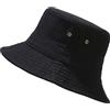 YAMEIZE Summer Trendy Cappello Pescatore - per Donne Uomo Adolescenti UV400 Beach Viaggi Classico Bucket Hat Fishmen cap Sole Pesca Golf All'aperto