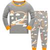 Colobe Pigiama Ragazzo Squalo Astronauta Razzo Cotone Lungo Pyjama Sets Vestiti Bambino Invernale Due Pezzi Impostato Natalizio Regalo per Ragazzi 1-12 Anni