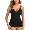 MISS MOLY Canottiera da donna in rete, modellante per la pancia, shapewear da donna, elasticità modellante