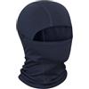 DANISH ENDURANCE Passamontagna Moto Invernale 100% Lana Merino, Balaclava Copertura Viso Regolabile, Ski Mask, Ideale per il Freddo e all'Aperto, Unisex
