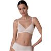 Lovable Reggiseno Senza Ferretto Non Imbottito, Cotone Modal e Pizzo | Comfort Naturale, Leggerezza, Fascia Sottoseno Elastica, Pizzo sullo Scollo, Traspirante