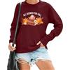 Generic Felpa con scritta All Booked For Fall Thanksgiving Autumn Pumpkin Cozy Season Reading Book Lover