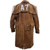 MERCH ATTIRE NCR A7 Ranger Cowboy Duster Costume Adulto Pelle Veterano Ranger Classico Armatura Vault Giacca Cappotto