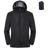 LUYSGBXR Impermeabile Uomo Sun Protection Coats Ultra Light Portable Foldable Hooded Windbreaker Jacket Unisex Anti UV Waterproof Camping Rain Jacket