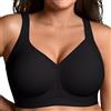 Generic Reggiseno da Donna Senza Ferretto Leopardato Invisibile Push Up | Coppa Morbida Jelly, Sostegno Confortevole, Senza Cuciture, Più Colori Disponibili, Adatto Per Uso Quotidiano