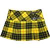Viper London Minigonna da Donna in Tartan Avvolgente per Feste di Halloween