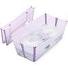 Stokke Vaschetta Bagnetto Neonato Pieghevole Flexi Bath®, Lavanda | Vaschetta bagnetto neonato pieghevole dalla nascita fino a 4 anni, 1,29 kg, tappo termosensibile, base antiscivolo.