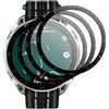GIOPUEY 3 Pezzi Pellicola Protettiva per Amazfit Cheetah 2 Ultra, [Piena Copertura] Materiale omposito Protezione Pellicola [Anti-graffio] - Trasparente
