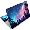 SUPERDANT Pelle Protettiva Per Laptop Con Foresta E Cielo Stellato Adesivo PVC Impermeabile Antipolvere Per Computer 12 inch 13 inch 13.3 inch 14 inch 15 inch 15.4 inch 15.6 inch Decoro Artistico