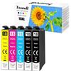 Yowell 5x Cartucce Compatibili con Epson 18 18XL Multipack | per Expression Home XP-322 XP-215 XP-205 XP-225 XP-305 XP-325 XP-422 XP-405 XP-415 XP-425 XP-315 XP-312 XP-412 XP-102