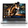 MITUNTUN Notebook 15,6 Pollici Ultra 5 125U, 24GB DDR5, 1TB SSD, FHD IPS | 12 core/14 thread fino a 4,3 GHz, tastiera retroilluminata e doppia USB-C per multitasking, lavoro e studio.