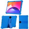 KUSINHOKA Custodia per TCL Tab A1 Plus 12.2 Pollici | Morbido Silicone [Antiurto] Protettiva Cover, Anti-Graffio Protezione Custodia con Funzione di Supporto, Blu