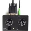 Amutost Pod di controllo di ricambio compatibile per altoparlanti Logitech Z-2300 e Z-2200, telecomando cablato con audio migliorato