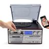 Generic Giradischi multifunzione con Bluetooth, CD, cassette e radio per l'intrattenimento domestico