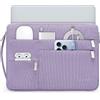 HYZUO 13 Pollici Borsa per Laptop per MacBook Pro/Air 13 M5, Viola Lilla | per MacBook Air 13 A3449 M5-M1 2026-2018, MacBook Neo 13, MacBook Pro 13 M2 M1 2026-2016, iPad Air/Pro 13,Surface Pro,XPS 13