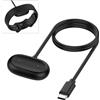 CHULN Magnetica Adattatore Caricatore USB C per Google Fitbit Air, Base di ricarica con cavo di ricarica tipo-C da 3,3 ft/1 m