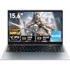 XWU Computer portatile da 15,6 con 8 GB di RAM,SSD 256 GB, schermo 100% sRGB,processore N4000, Wi-FI 5 Dual Band,Bluetooth 4.2, USB-A, HDMI, schermo FHD 1920 x 1080 (8, GB)