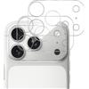 GIOPUEY Pellicola Fotocamera per iPhone 18 Pro, Vetro Temperato | Protettore di Caméra Piattaforma dell'Obiettivo,Protezione Fotocamera, Ritaglio per Fotocamera, 2 Pezzi Clear
