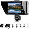 VILTROX Camera Monitor 5.5 Inch 4K,1400 Nits, Monitor Video Portatile | 4kp60 HDMI, Controllo della Fotocamera con Tocca per Mettere a Fuoco, con 3D Luts, Waveform, Focus Peak (DC-550 PRO II)