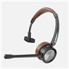 Auvonix Cuffie Bluetooth con microfono, cancellazione del rumore, mono V5.2, senza fili, per PC, 40 ore di conversazione, per computer, laptop, ufficio, call center, team