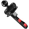 Generic Supporti a per bocchetta 'aria 'auto, clip per bocchetta 'aria, supporto per telefono regolabile, connettore giunto da 17 mm, accessorio di ricambio per prese d'aria per auto