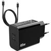 KCgrape for Caricabatterie Samsung Ricarica Rapida per Samsung A56 A57 5G A36 S26 | S26 Ultra/S24 Plus Galaxy /S25 Edge/S23 FE/S22 A37 A55 A54 A25/A16 Z Fold 5 6 iPhone 16 18 USBC Presa/USB C AC e cavo