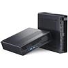 MINISFORUM MS-A2 Mini PC, processore AMD Ryzen 9 8945HX 16C/32T fino a 5,4 GHz, 32GB DDR5 + SSD da 1TB, AMD Radeon 610M, 8K HDMI/USB-C x 2, 2,5G RJ45 LAN x 2 Et 10G SFP+ x 2, Wi-Fi6E, BT5.2