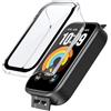 Lemxiee Cover per Xiaomi Smart Band 11 Active Case con Pellicola Vetro Temperato