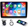 Hodozzy 4G+64G Autoradio per Renault Trafic/Opel Vivaro/Nissan Primastar | 2001-2014 Android 10 Pollici Touchscreen Wireless Carplay Android Auto Radio con Bluetooth GPS WiFi FM RDS Telecamera