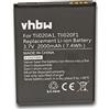vhbw batteria compatibile con Alcatel One Touch Pop C7 Dual, Pop Icon smartphone cellulare (2000mAh, 3,8V, Li-Ion)