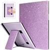 Caweet Custodia con supporto per Remarkable Paper Pure 10,3 2026, Viola | Custodia rigida in pelle PU con cavalletto pieghevole e funzione di accensione automatica con portapenne e cinturino da polso