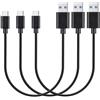 MaGeek® Cavo USB Tipo-C a USB 3.0 Corto (3 Pezzi)(0,3m) per Samsung Galaxy S9+,S9, S8, S8+, Nexus 6P, LG G6, New MacBook, Google Pixel XL, Huawei P9 P10 e più (Nero)