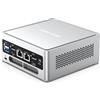 MINISFORUM Mini PC NAB6 Lite, processore Intel Core i5-12600H 12C/16T fino a 4,5 GHz e grafica Intel Iris Xe, 16GB di DDR4 e 512GB PCIe4.0 SSD, uscite video 2x HDMI/2x USB-C, 2xRJ45 2.5 LAN, BT5.2
