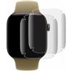 brotect Pellicola Protettiva per Apple Watch Series 12 (42 mm) | 2 Pezzi Chiara Protezione Schermo Made in Germany Copertura Completa Full-Cover 3D Curvo