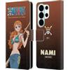 Head Case Designs Licenza Ufficiale One Piece Nami Arte Grafica Custodia Portafoglio in Pelle Compatibile con Samsung Galaxy S26 Ultra
