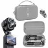 Lemxiee Custodia rigida per DJI Osmo Pocket 4P Combo Vlog Cover Accessori con [2 Pezzi] Pellicola Vetro Temperato Protettiva Case