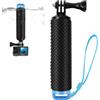 Adiwo Impugnatura Galleggiante Impermeabile, bastone gopro subacqueo, Blu | Impugnatura Galleggiante Hand Grip Immersione con Spazio Interno Impermeabile, Corda Sicurezza, Maniglia Subacquea Portatile