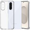 Choeeu ChoosEU Trasparente Cover per Samsung Galaxy A36 5G con Fiori, Trasparente | Sottile TPU Silicone Trasparente Custodia, Disegni Colorate Fiore Fiori Motivo, per Ragazza, Antiurto Protettiva Morbido Case