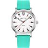 findtime Orologio analogico unisex, semplice, luminoso, leggero | Orologio sportivo da uomo e donna, per studenti, impermeabile fino a 50 m, analogico, casual, al quarzo, luce notturna
