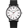 findtime Orologio analogico unisex, semplice, luminoso, leggero | Orologio sportivo da uomo e donna, per studenti, impermeabile fino a 50 m, analogico, casual, al quarzo, luce notturna
