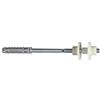 Fischer WD 230 X Fissaggio per Lavabi a Semincasso e Sanitari a Parete, include 2 tasselli SX 14, 2 dadi in nylon BU M 10, 2 viti doppio filetto M 10 x 230, 2 boccole,538948, Grigio