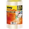 UHU Nastro adesivo da imballaggio di alta qualità Rollafix Classic trasparente, 3 x 50 m