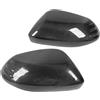 VOBor 2 Pezzi Copertura Specchietto Retrovisore Laterale Vera Fibra di Carbonio Sinistra Destra Lucida di Ricambio Per Toyota Corolla Yaris GR