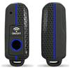 Kesiku Protezione Custodia Chiave per Yamaha, Etui Chiave Yamaha | Custodia in silicone per chiave Yamaha TMAX 560 530 MT09 Tracer 9 GT 2024-2025, telecomando - linea blu
