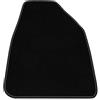 Somer Car Tappetino Auto SOLO LATO PASSEGGERO 1pz compatibile con Nissan Qashqai 2006-2014 | 1 tappeto su misura in moquette