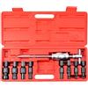 DAYUAN Set di estrattori per cuscinetti interni per fori ciechi, 9 pezzi, 8-32 mm, kit di rimozione con martello scorrevole