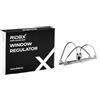RIDEX 1561W0013 Alzacristallo elettrico Anteriore Destra senza motore elettrico Compatibilità con RENAULT Laguna 2 BG0/1
