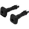 Oreilet Inserto per Blocco Poggiatesta 10mm ABS Guida per Cintura di | Inserto di bloccaggio per poggiatesta per auto, camera d\'aria da 10 mm, manicotto in plastica ABS, installazione semplice,