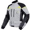 Rukka Ecuado-R Giacca tessile moto, grigio chiaro/neon, 50